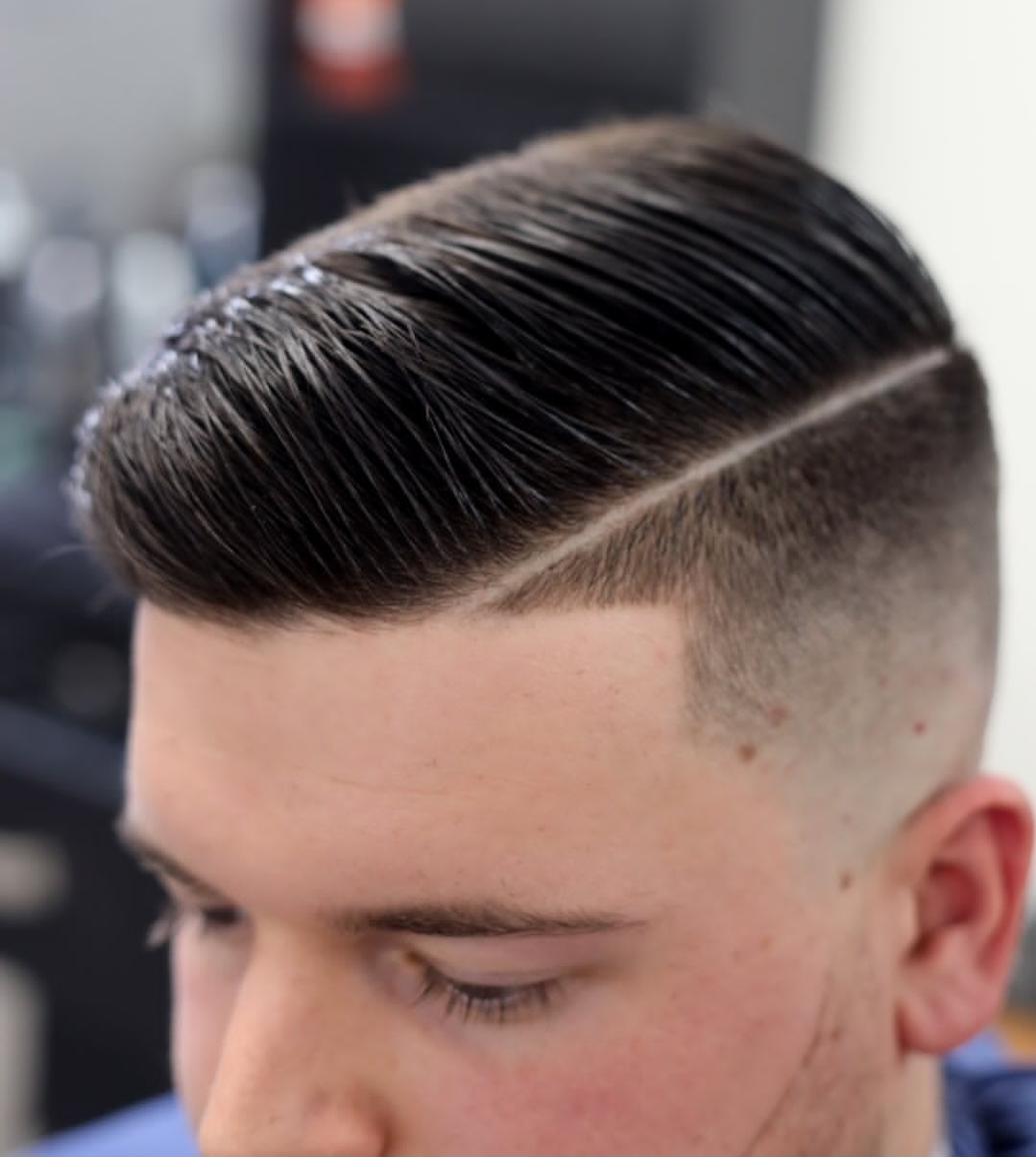 Fade haircut